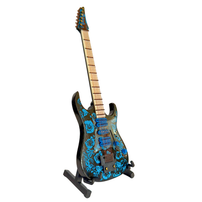 Ibanez Steve Vai Premium Blue Floral