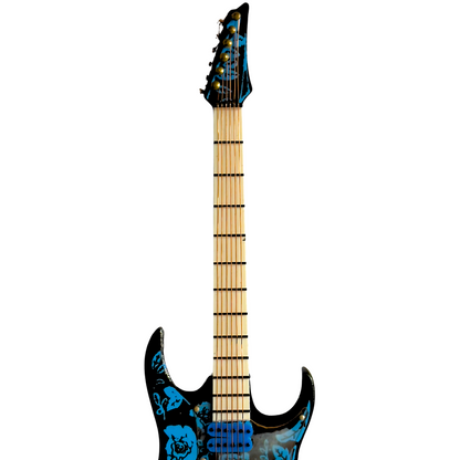 Ibanez Steve Vai Premium Blue Floral